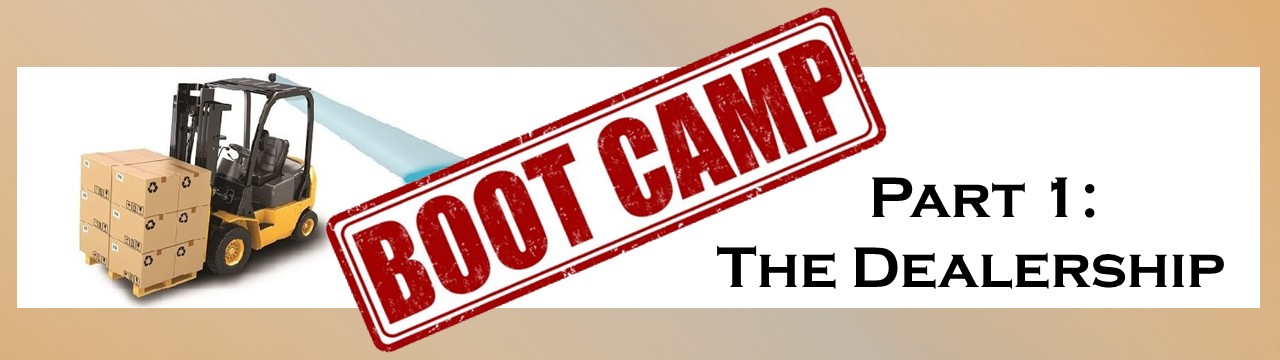 Forklift Bootcamp Part 1 - The Dealership